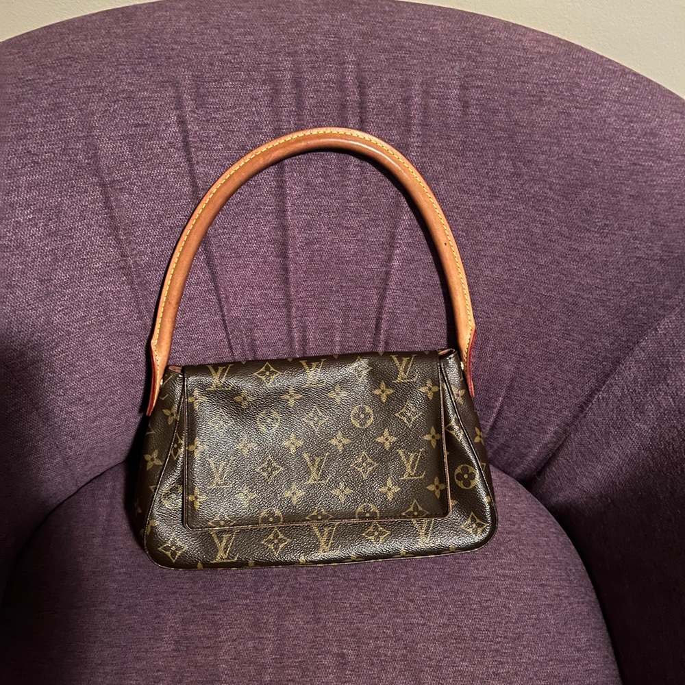 Vintage Louis Vuitton Monogram Mini Loop Shoulder Bag